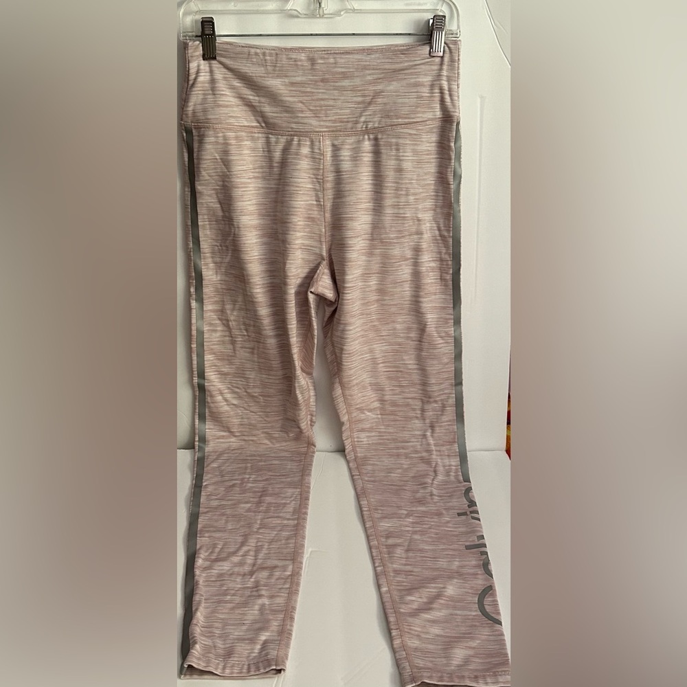 Pink and Grey Calvin Klein Leggings